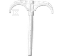 Double plastic hook for pipes for drill fi 10mm Onnline