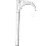 Single plastic pipe hook for drill fi 10mm Onnline