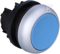 Drive M22-DR-B flat button blue without spring-return