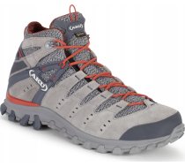 Apavi Trekinga Vīriešu Aku M's Alterra Lite Mid Gtx, Grey/ Red, 45