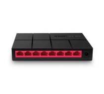 Serveru  - Citi piederumi MERCUSYS  Switch MS108G Unmanaged, Desktop, Power supply type External, Ethernet LAN (RJ-45) ports 8