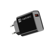 USB Charger Ribera 1x USB-A black