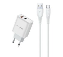 Charger GaN 22,5W PD81T 22,5W + USB-C cable