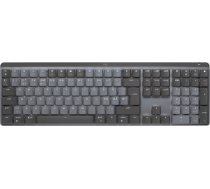 Logitech Master Series MX Mechanical - Tastatur - hinterleuchtet - kabellos - Bluetooth LE - QWERTY - Nordisch (Danisch/Finnisch/Norwegisch/Schwedisch) - Tastenschalter: Linear - Graphite