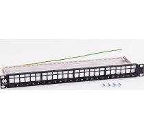 Netrack Patch Panelis 19" 24x Slot Keystone Ftp (104-21)