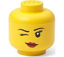 Room Copenhagen Room Copenhagen LEGO Storage Head "Whinky", mini, storage box (yellow)