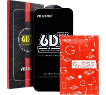 MyScreen Protector Szkło Hartowane 6D Pro Veason Glass - do Samsung Galaxy S21 FE czarny