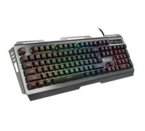 Datora tastatūra Genesis  Rhod 420 Gaming keyboard, RGB LED light, US, Wired, Black