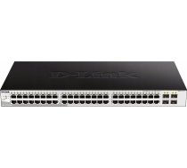 Switch D-Link D-Link DGS-1210-52/ME/E 48-Port 10/100/1000BASE-T + 4-Port 1 Gbps SFP Ports Metro Ethernet