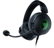 Bezvadu austiņas Razer  Gaming Headset Kraken V3 Hypersense Built-in microphone, Black, Wired, Noice canceling