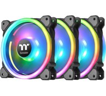 Ventilators Thermaltake Riing Trio 14 Led Rgb Plus 3-pack + Hub (cl-f077-pl14sw-a)