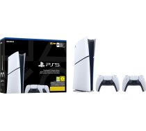 Sony PlayStation 5 Slim Digital Edition + 2 pady (9581574)