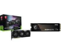 Karte Grafiskā Msi Geforce Rtx 4070 Super 12g Gaming X Slim + Spatium M480 Pro 1tb M.2 2280 Pci-e X4 Gen4 Nvme