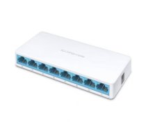 Serveru  - Citi piederumi MERCUSYS  Switch MS108 Unmanaged, Desktop, 10/100 Mbps (RJ-45) ports quantity 8, Power supply type External