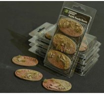 Gamers Grass Gamers Grass: Bases Oval - Badlands 75 Mm (3 gab.)