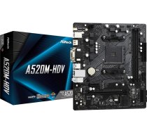 Mātesplate Asrock A520m-hdv