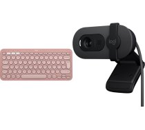 Tastatūra Logitech Pebble Keys 2 K380s (920-011853) + Brio 100 (960-001585)