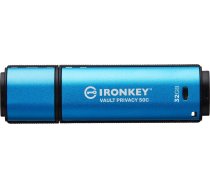 Flash zibatmiņa Kingston Ironkey Vault Privacy 50, 32 Gb  (ikvp50c/32gb)