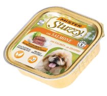 Complete (wet) feed MISTER STUZZY Dog 150 gr Alu Tray Salmon