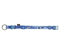 Trixie Modern Art Woof collar M-L 35-55cm/20mm blue