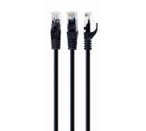 PATCH CABLE CAT6 UTP 0.5M/BLACK PP6U-0.5M/BK GEMBIRD