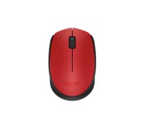 MOUSE USB OPTICAL WRL M171/RED 910-004641 LOGITECH