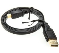 Kabelis Usb Inline Usb-a - Miniusb 0.5 M Melns (31805f)