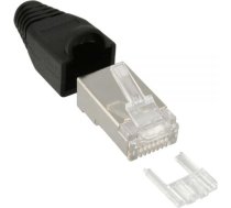 InLine Wtyczka RJ45, 8P8C, czarny 100 szt (74590S)