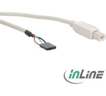 InLine USB zew. - USB wew., 0.4m, Biały (33440D)