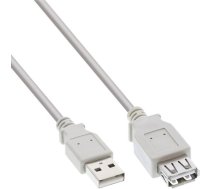 Kabelis Usb Inline Usb-a - Usb-a 2 M Balts (34602x)