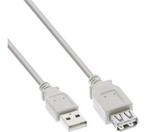 Kabelis Usb Inline Usb-a - Usb-a 1.8 M Pelēks (34618x)