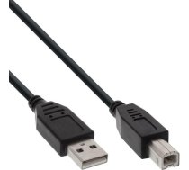 Kabelis Usb Inline Usb-a - Usb-b 1 M Melns (34511x)