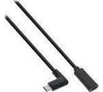Kabelis Usb Inline Usb-c - Usb-c 1 M Melns (35781)
