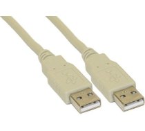 Kabelis Usb Inline Usb-a - Usb-a 5 M Balts (34350h)