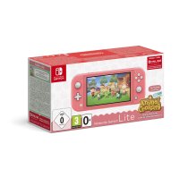 Nintendo Switch Lite | Coral + Animal Crossing: New Horizons