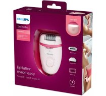 Epilators Philips  Corded Compact Epilator BRE285/00 Satinelle Essential White/Pink, Corded