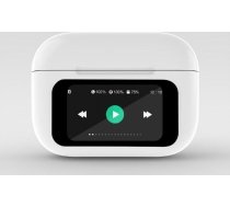 Austiņas Auss Gembird Tws-lcd-anc-01-w Ar Mikrofonu Balts
