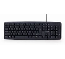 Tastatūra Gembird Kb-u-103-ru (usb 2.0; (us); Krāsa Melns)