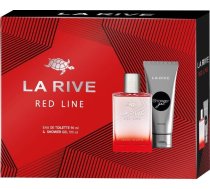 La Rive La Rive for Men Zestaw prezentowy Red Line (woda toaletowa 90ml+żel pod prysznic 100ml)