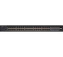 LANCOM XS-3550YUP Managed L3-Lite multi-gigabit PoE++ access switch 40x 1GE PoE+ 802.3at 8x 10GE PoE++ 802.3bt type 4 2x 25G SFP28