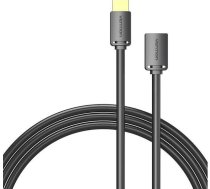 Kabelis Vention Kabelis Hdmi-a Vīriešu Do Hdmi-a Sieviešu 4k Hd 0,5m Vention Ahcbd (melns)