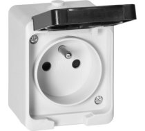 Orno Ligzda Pojedyńcze 2p+z Aquatic Mini Ip 54 Balts-melns