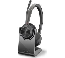 Austiņas Poly Voyager 4320 Uc + Lādētājs Galda (218476-02)