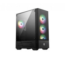 Datoru korpusi MSI  PC Case MAG FORGE 112R Black, Mid-Tower, Power supply included No