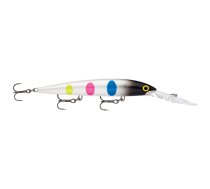 Rapala Down Deep Husky Jerk 14cm BWB Zils Balts Melns, Dziļurbuma Kontrastains Māneklis