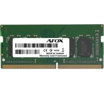 Atmiņa Portatīvajam Datoram Afox Sodimm, Ddr3, 8 Gb, 1333 Mhz, (afsd38ak1p)