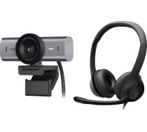 Webkamera Logitech Mx Brio 4k Ultra Hd (960-001559) + H390  (981-000406)