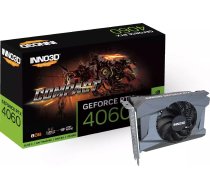 Karte Grafiskā Inno3d Geforce Rtx 4060 Compact 8gb Gddr6 (n40601-08d6-173050n)