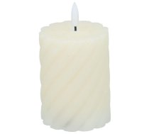 Svece Dekoratīvā 75x100mm Led Vasks Creme
