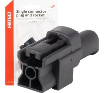 Savienotājs Elektriskie ūdensizturīgs Komplekts 1 Pin 2.2mm Amio-04345